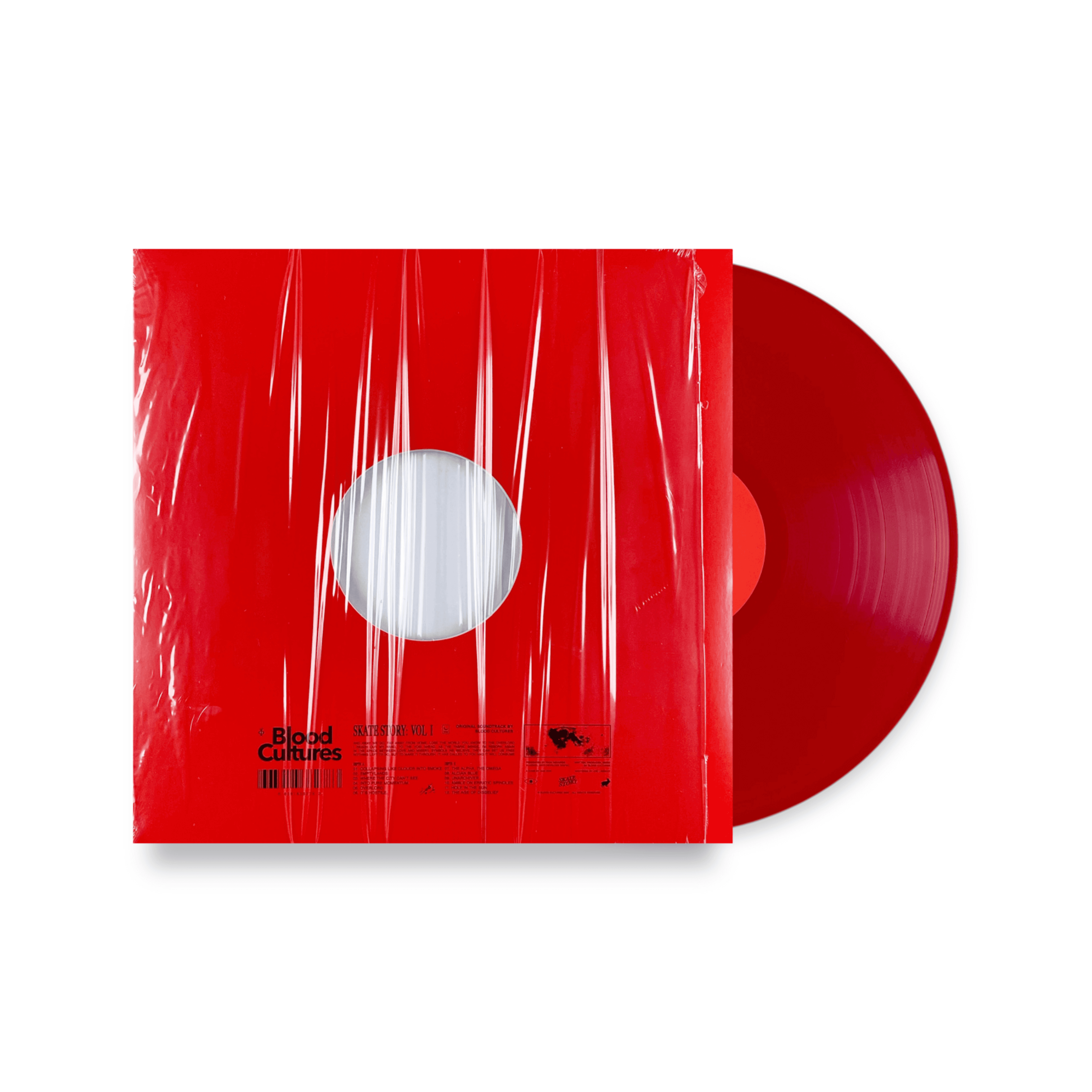 Blood Cultures - Skate Story: Vol. 1 (Red Vinyl + Lyric Booklet) - 3rd Variant