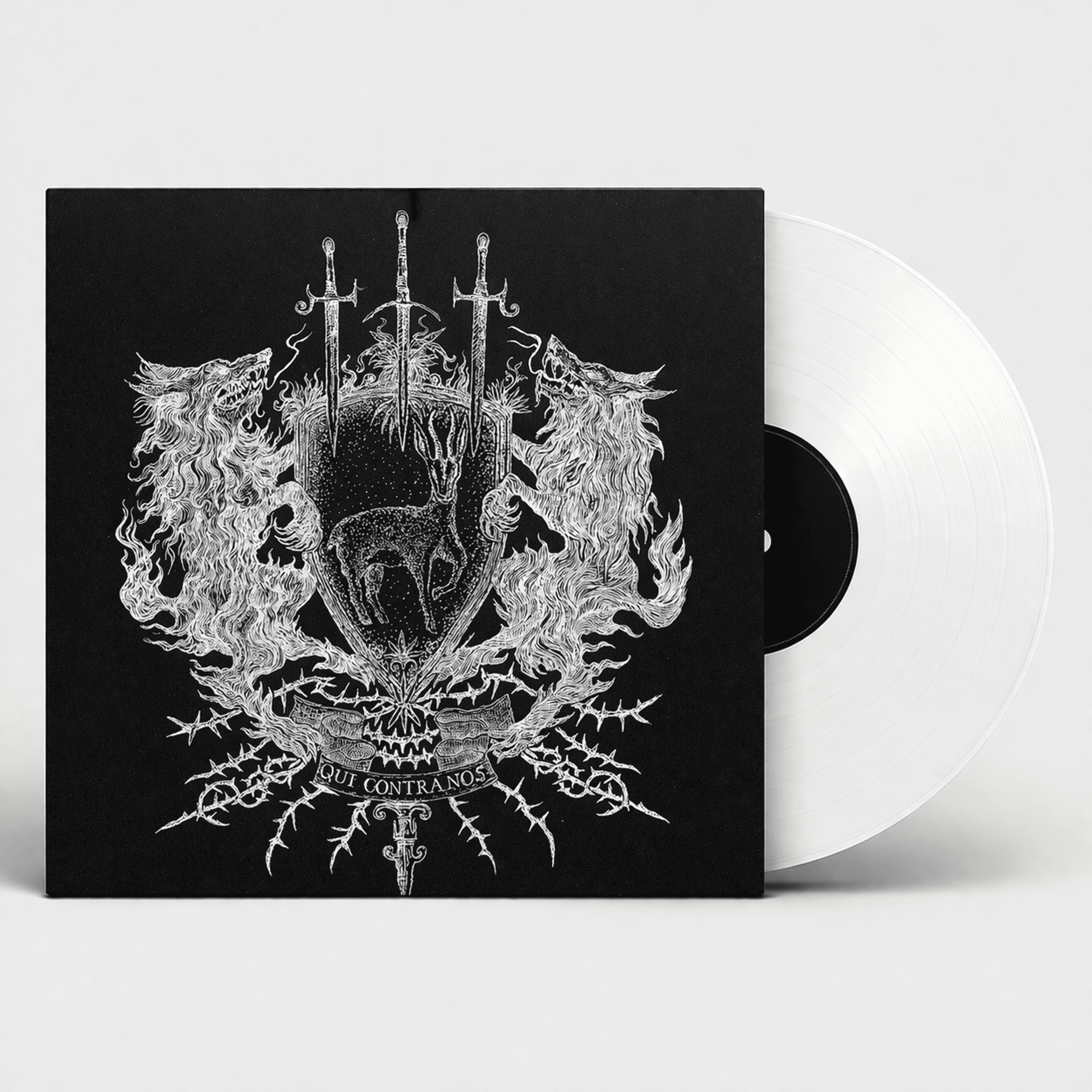 Internet Girl - THOSE WHO ARE AGAINST US ALL THE TIME (White Vinyl)